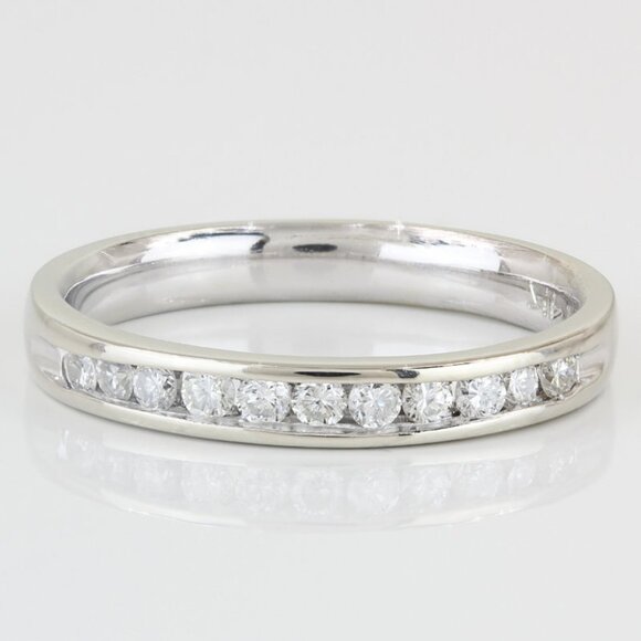 14KWG Diamond Anniversary Band Bridal Wedding Ring